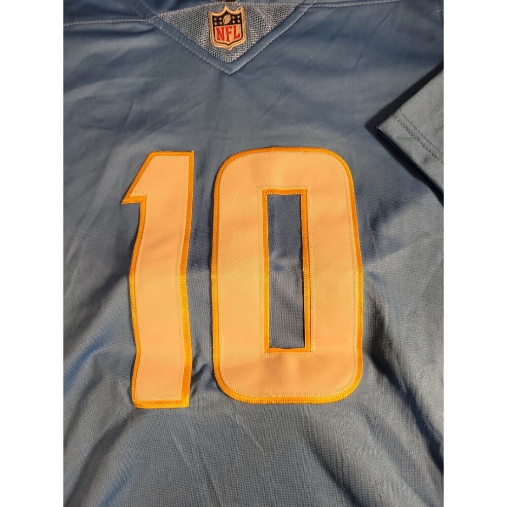 Nike Justin Herbert Los Angeles Chargers Football Jersey Mens Medium Adult NWT - Picture 3 of 11